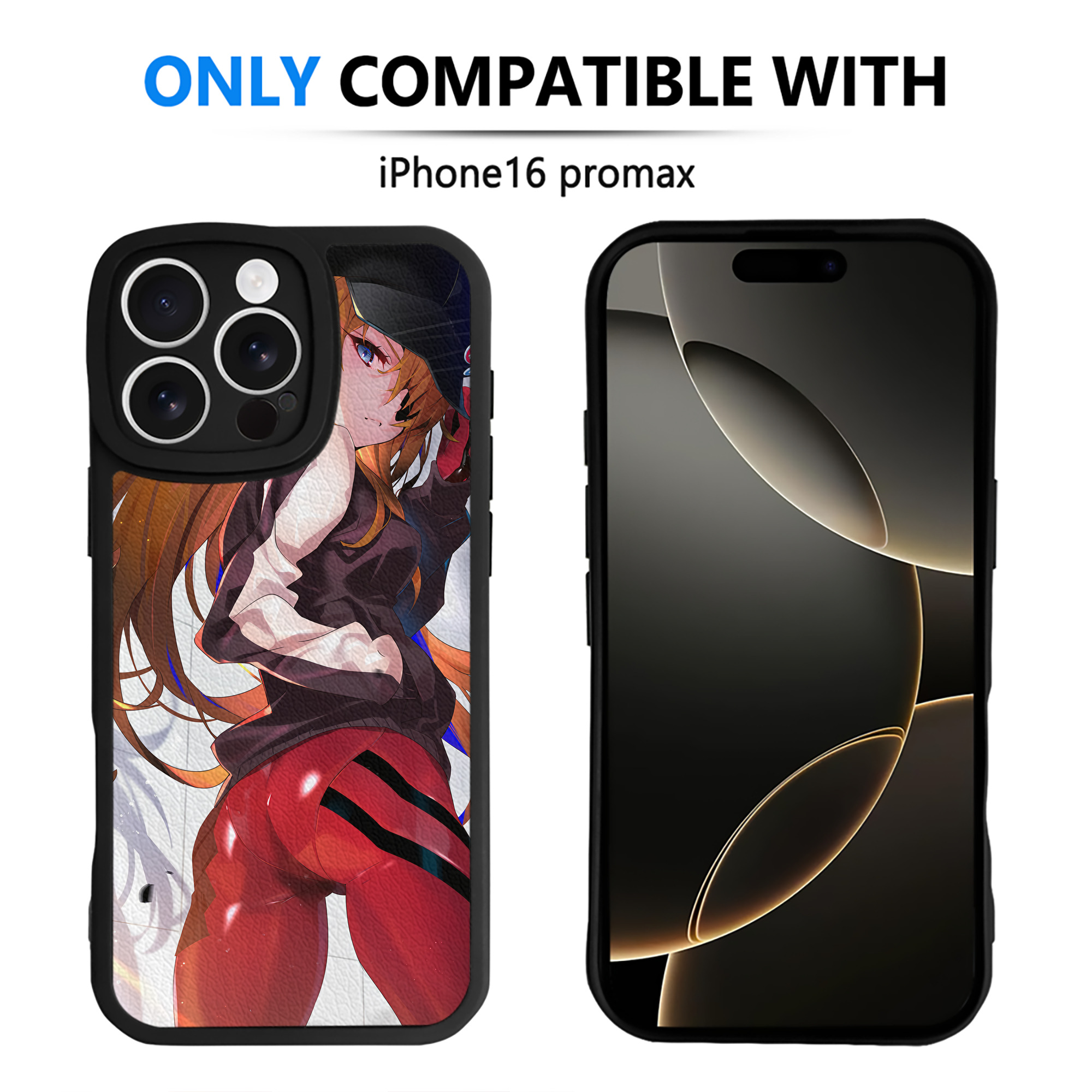 （画像用） EVA 新世紀エヴァンゲリオン 【iPhone 16シリーズ対応】シリコンスマホケース（レザー調） 材質：シリコン